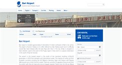 Desktop Screenshot of bariairport.net
