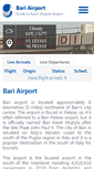 Mobile Screenshot of bariairport.net