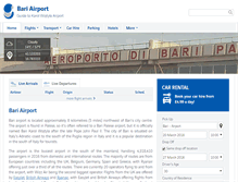 Tablet Screenshot of bariairport.net